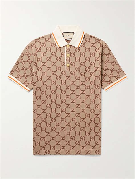 gucci polo mens shirt|authentic gucci polo shirts.